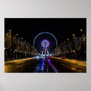 Avenue Champs-Elysee Poster