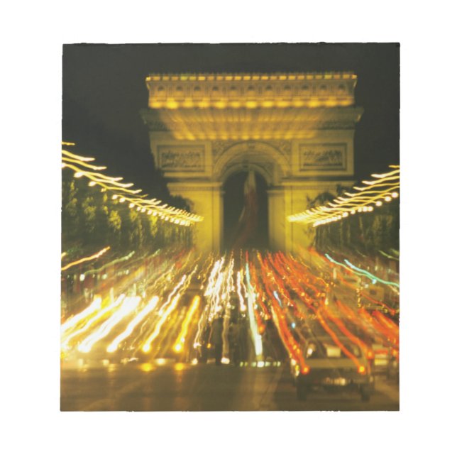 Avenue des Champs-Elysees, Triumfbågen, Anteckningsblock (Framsida)