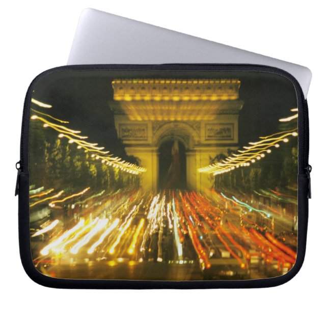 Avenue des Champs-Elysees, Triumfbågen, Laptop Fodral (Framsidan)