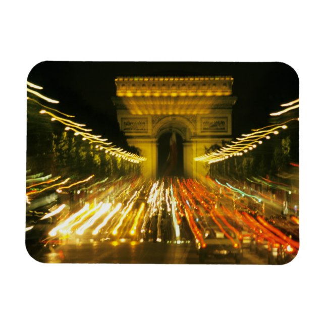 Avenue des Champs-Elysees, Triumfbågen, Magnet (Horisontell)