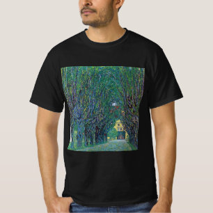 Avenue i Schloss Kammer Park av Gustav Klimt T Shirt