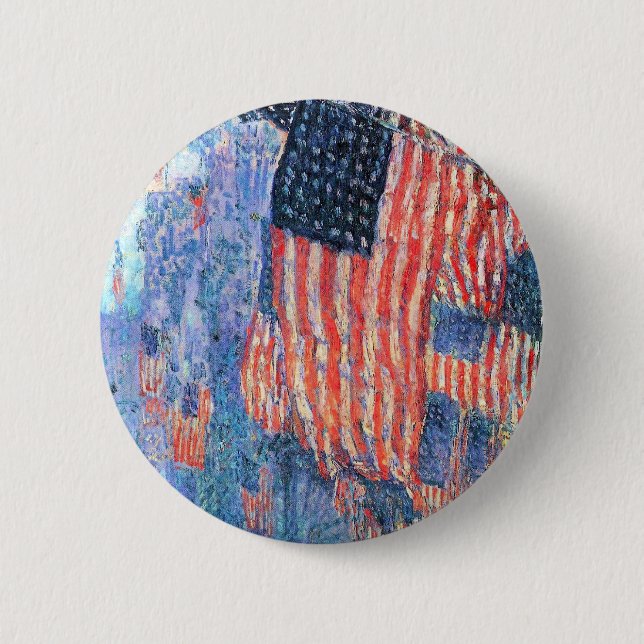 Avenue in Rain av Frederick Childe Hassam Knapp (Framsida)