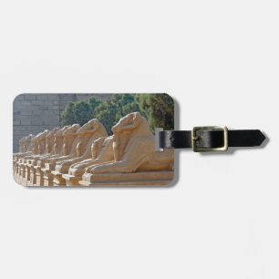 Avenue of Sphinxes in Karnak Temple - Egypten Bagagebricka