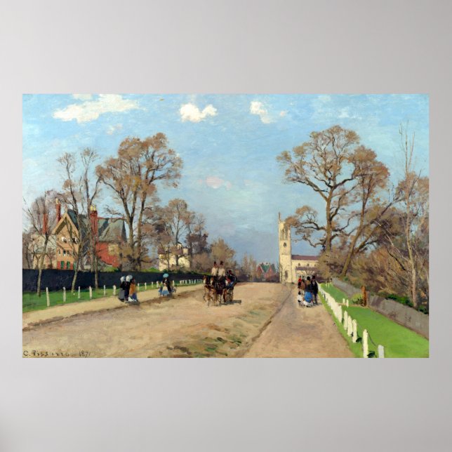 Avenue, Sydenham Camille Pissarro Poster (Framsidan)