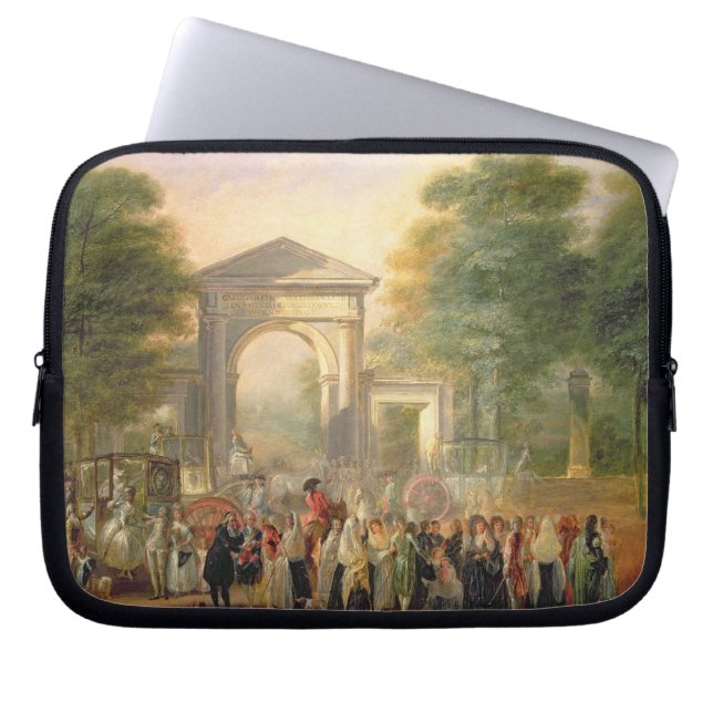 Aveny för botanisk trädgård i Madrid, 178 Laptop Sleeve (Framsidan)