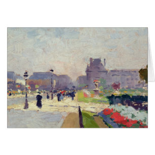 Aveny Paul Deroulede, Tuileries, Paris Hälsningskort