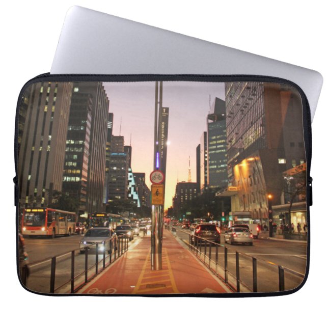 Aveny Paulista - São Paulo Laptop Sleeve (Framsidan)