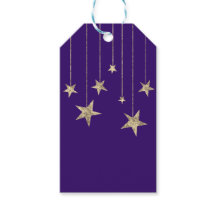 Avep Lila Silver Stars Wizard Gift Märkre