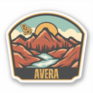 Avera, Georgia Klistermärken