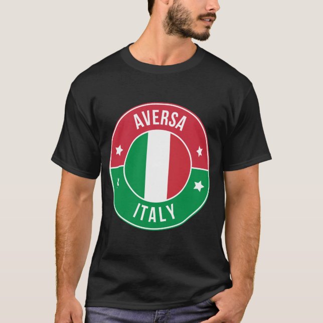 Aversa, Italy City T-Shirt (Framsida)
