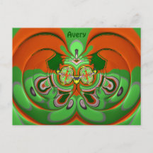 AVERY ~ 3D Design Mönster ~ jul Färg~