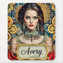 AVERY ~ Bevackert Woman ~ Mousepad