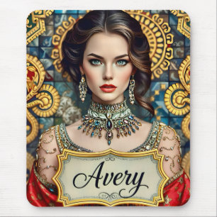 AVERY ~ Bevackert Woman ~ Mousepad Musmatta