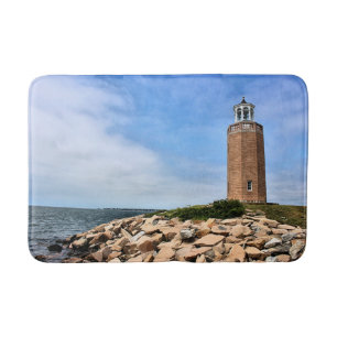 Avery Point fyr, Connecticut Bath Mat Badrumsmatta