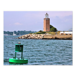 Avery Point Lighthouse, Connecticut Fotografi Prin
