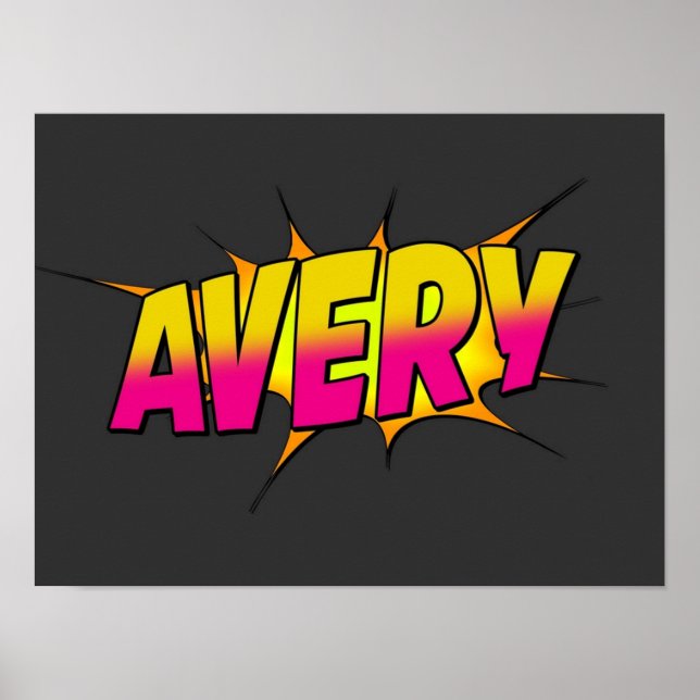 Avery Poster (Framsidan)