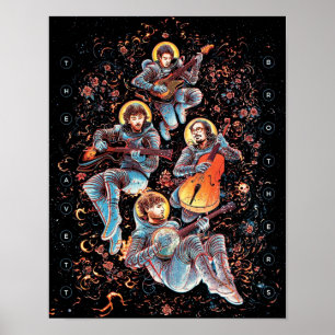 avett Touri tecknad bröder 2020 mnctv Poster