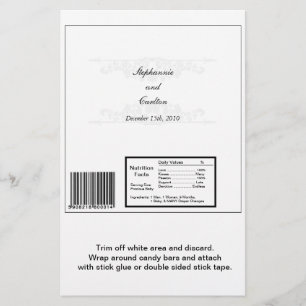 Avfall av stora elegant-godisvaror i Silver/Vita-B