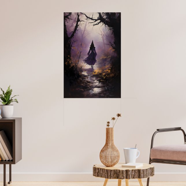 Avfall i skogen poster (Vardagsrum 3)