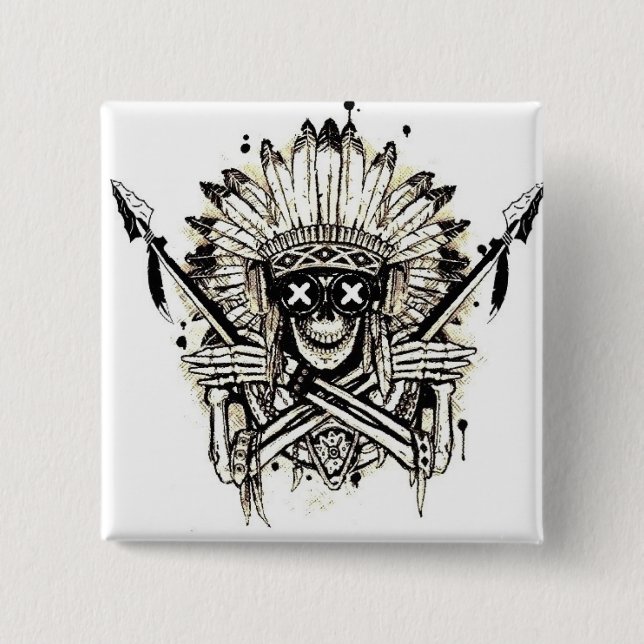 Avfällings- ryttare knapp (Framsida)