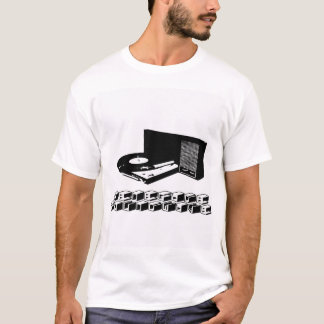 avfällings- soundwave tee shirt