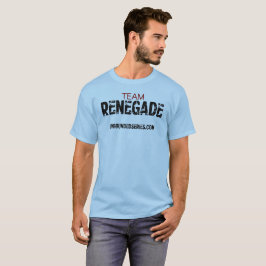 Avfällings- utslagsplats för lag tee shirt