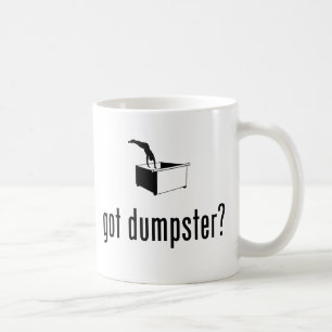 Avfallscontainerdykning Kaffemugg