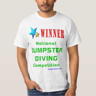 Avfallscontainerdykning Tee Shirt