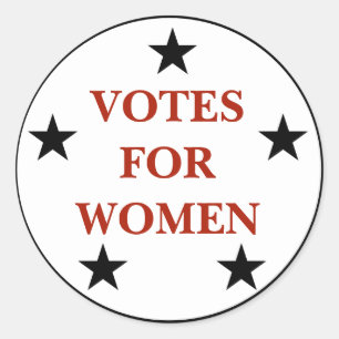 Avfallsdesign för kvinnor runt klistermärke