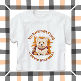 Avfallshantering av thanksgiving t shirt