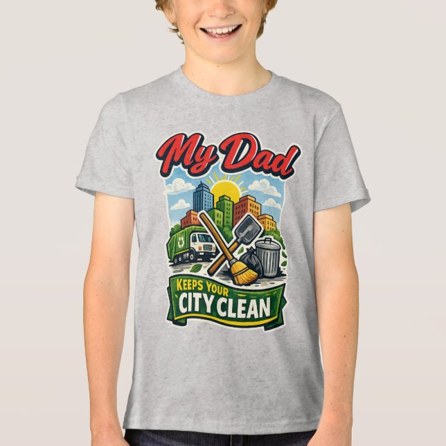 Avfallshantering T Shirt (Framsida)