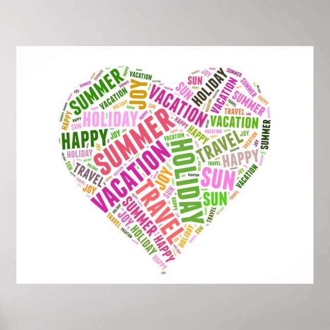 Avfallsrelaterat ord poster (Framsidan)