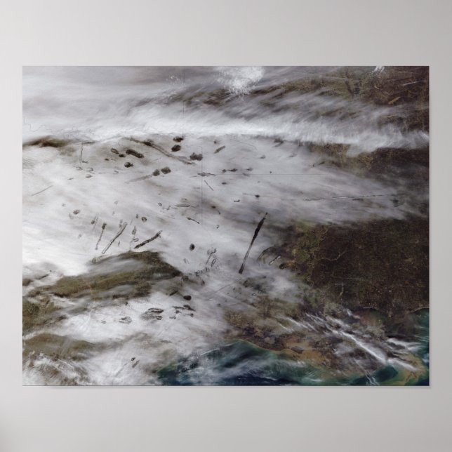 Avfallsspår för luftfartyg poster (Framsidan)