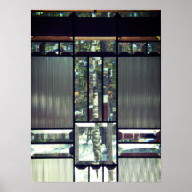 Avfasad glasbjörn träd metallic silver modern