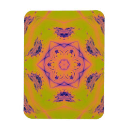 Avfasning av solnedgång - kontrast Mandela Magnet