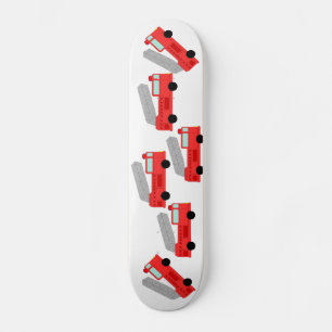 Avfyra akutet för öden för lastbilljuspojkar den r mini skateboard bräda 18,5 cm