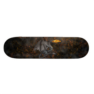 Avfyra-Andning drake Old School Skateboard Bräda 21,6 Cm