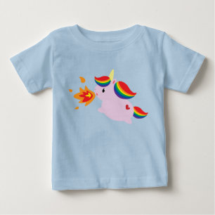 Avfyra-Andning Unicorn Tee