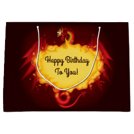 Avfyra andningdraken som den stora gåvan hänger