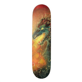 Avfyra andningdrakeskateboarden skateboard bräda 20,5 cm