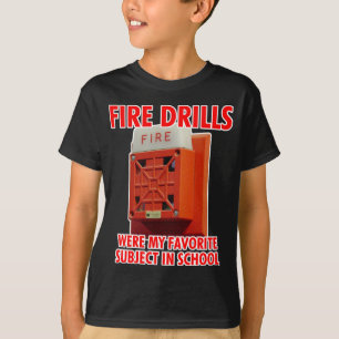 Avfyra borrar t shirt