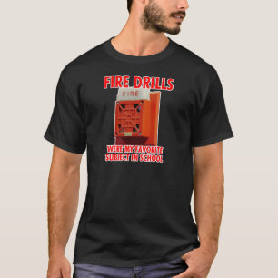 Avfyra borrar t-shirt