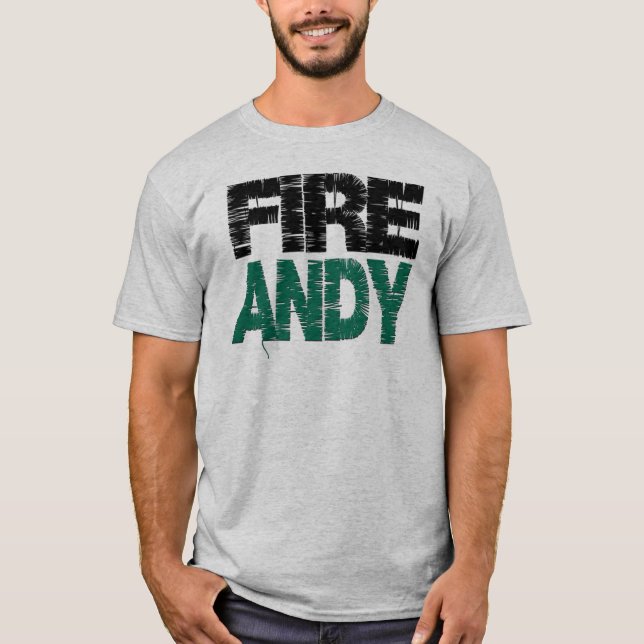 Avfyra den Andy T-tröja Tee (Framsida)