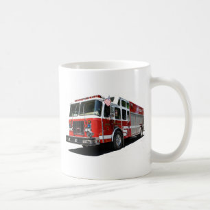 Avfyra den beställnings- muggen för lastbilen kaffemugg