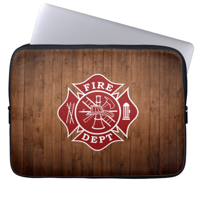 Avfyra den maltesiska arga bärbar dator för laptop sleeve (Framsidan)