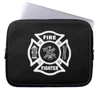 Avfyra den maltesiska kämpen laptop sleeve