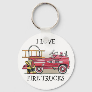 Avfyra den pedal- bilen Keychain ILFT för Nyckelring