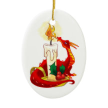 Avfyra drakejulprydnaden