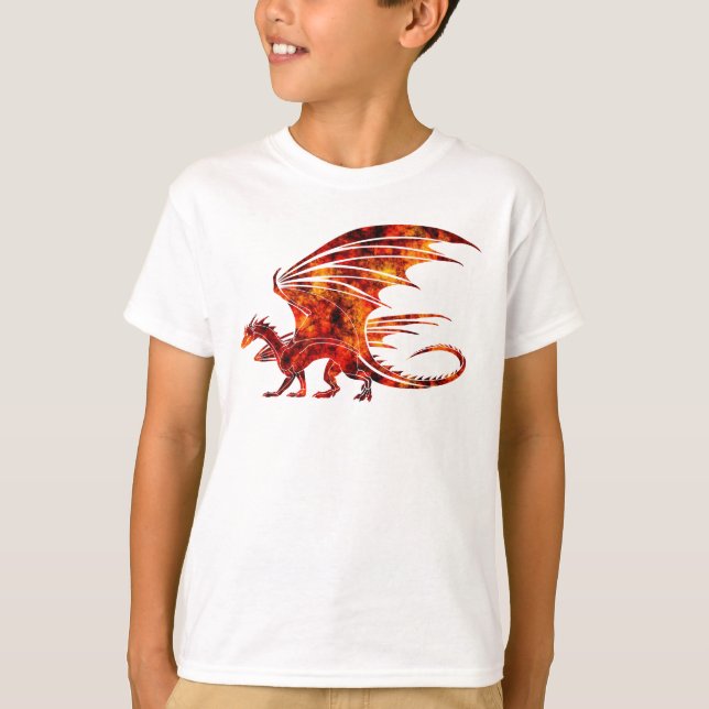 Avfyra draken t shirt (Framsida)