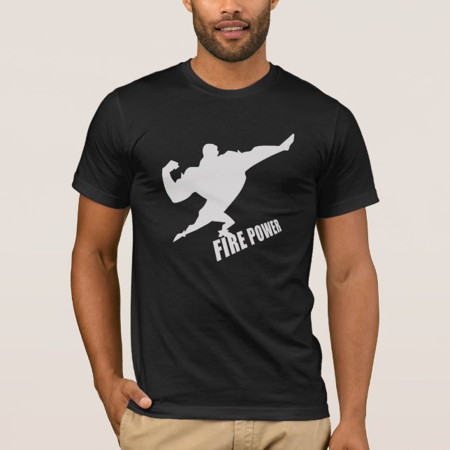 Avfyra driver tee shirt (Framsida)